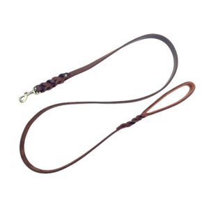 Luxury Genuine Leather Dog Leash