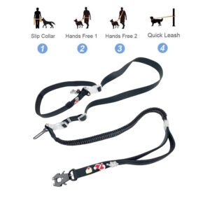 Waterproof Silicone Pvc Dog Leash With Frog Carabiner