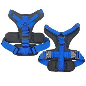 Strong Combat Dog Harness With Cobra Metal Buckle