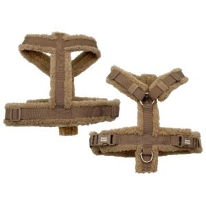 Cutomize Adjustable Winter Warm Sherpa Dog Harness