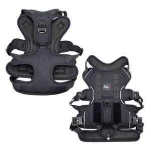 Preminum Quality 3 Strap Large Dog Harness Vest With Molly System