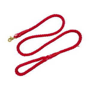 Red Cotton Rope Ombr Leash