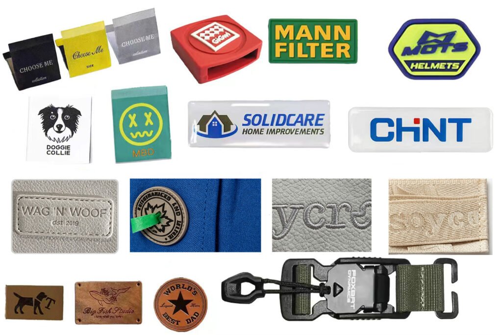 Dog bag logo options